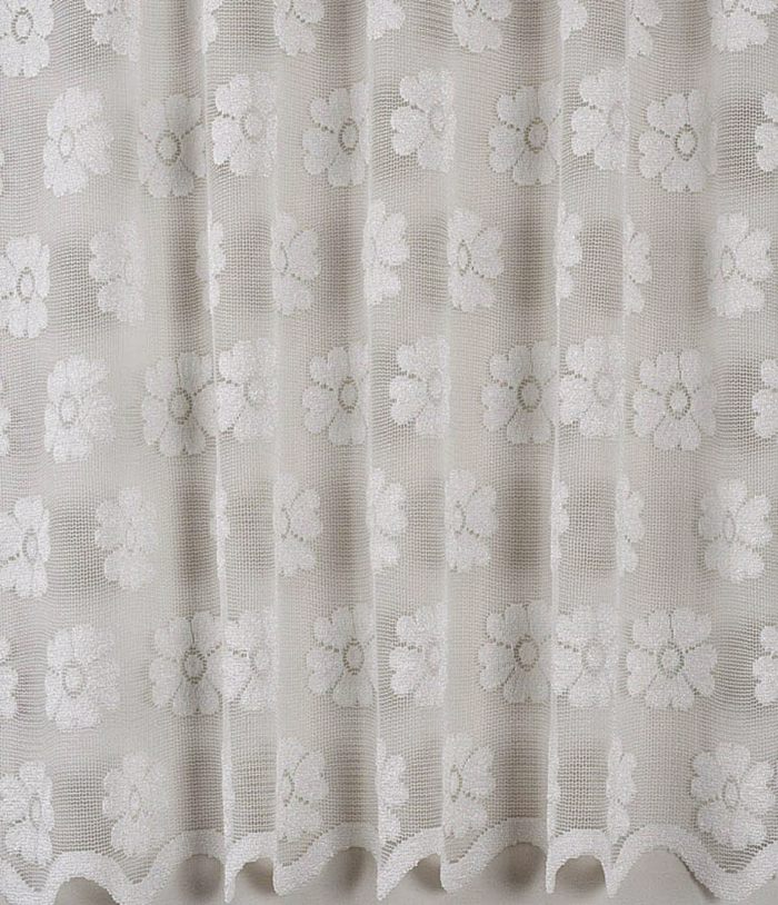 ufasma Diafano me Dantela 'Margarita' Plekto me Floral Motibo se 5 Apoxroseis